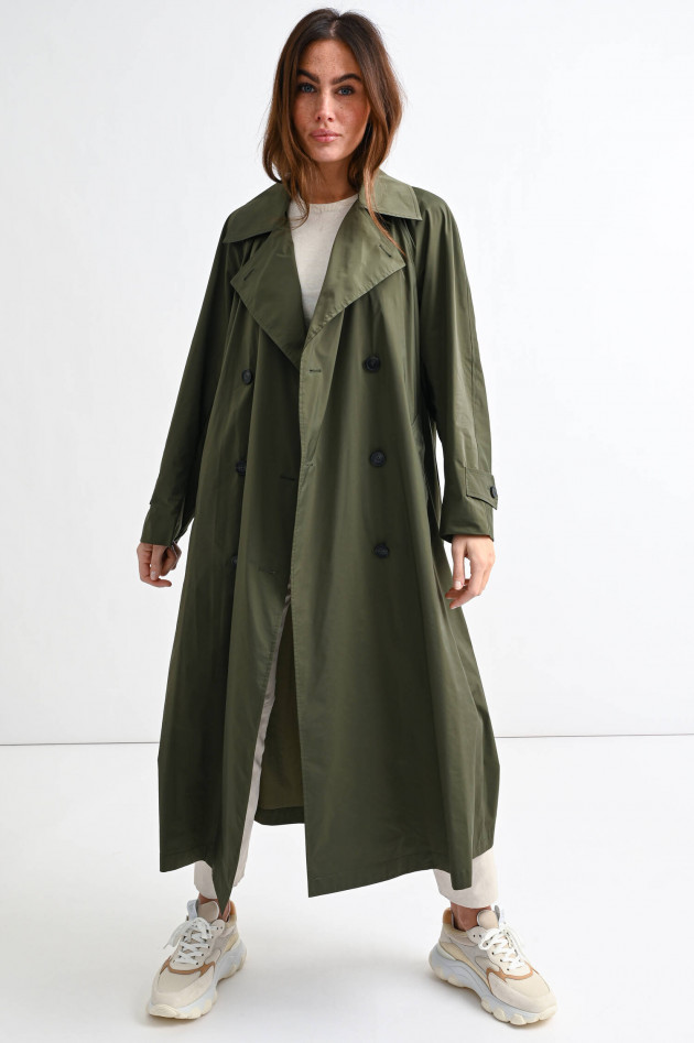 Max Mara Weekend Maxi-Trenchcoat STEGOLA in Khaki