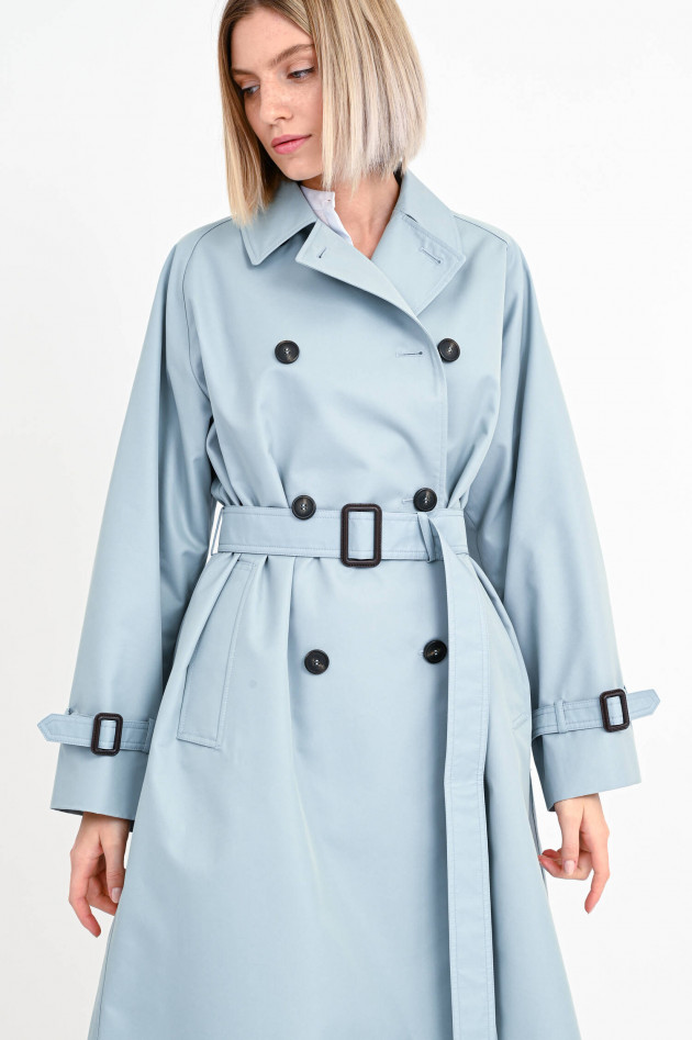 Max Mara Weekend Trenchcoat CANASTA in Pastellblau