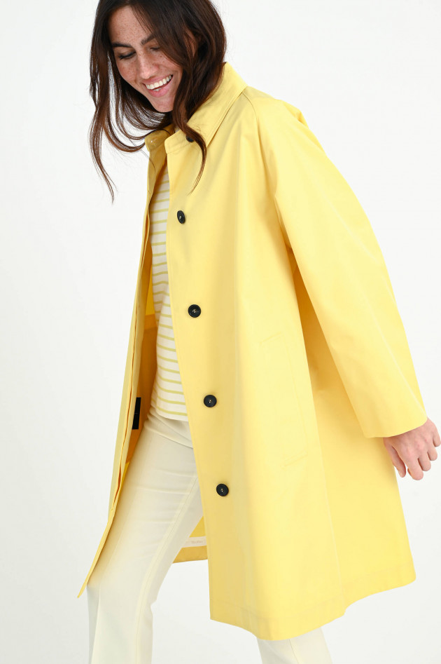 Max Mara Weekend Trenchcoat LEMBI in Zitronengelb