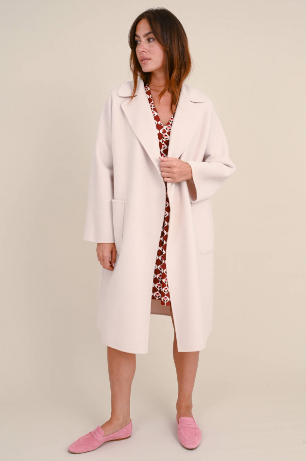 Max Mara Weekend Wollmantel ROVO in Sand