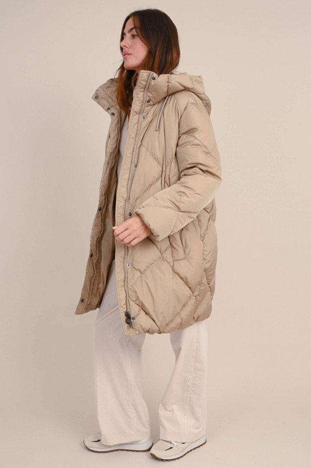 Max Mara Weekend Gesteppte Daunenjacke CALERNO in Beige