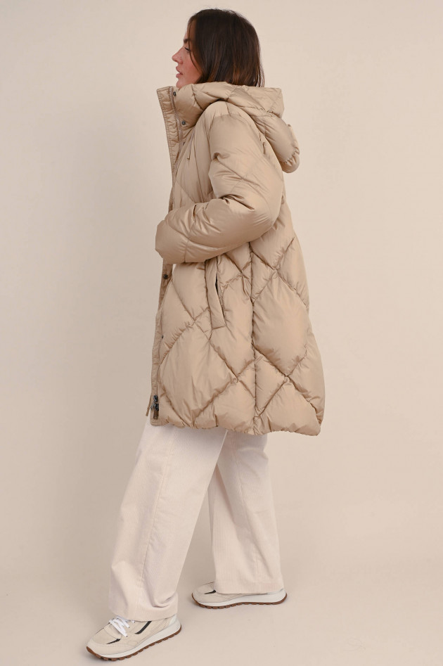 Max Mara Weekend Gesteppte Daunenjacke CALERNO in Beige