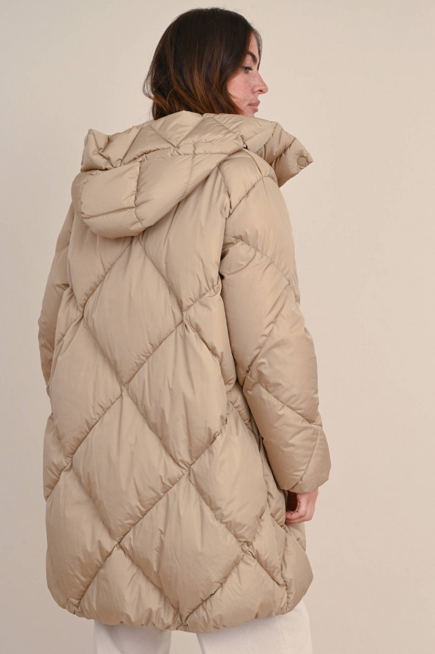 Max Mara Weekend Gesteppte Daunenjacke CALERNO in Beige