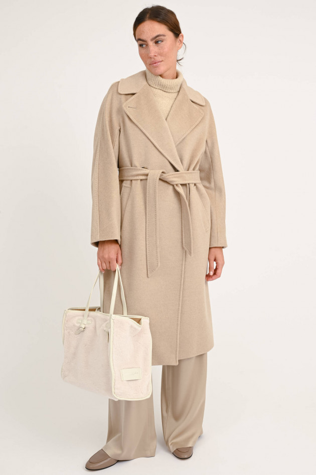 Max Mara Weekend Wollmantel RESINA in Beige