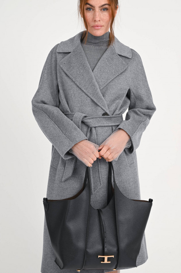 Max Mara Weekend Wollmantel RESINA in Grau