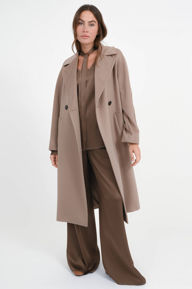 Max Mara Weekend Wollmantel RESINA in Marron Glace