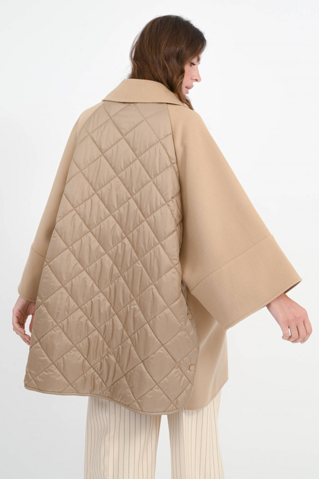 Max Mara Weekend Hybrid-Jacke RUFO in Camel
