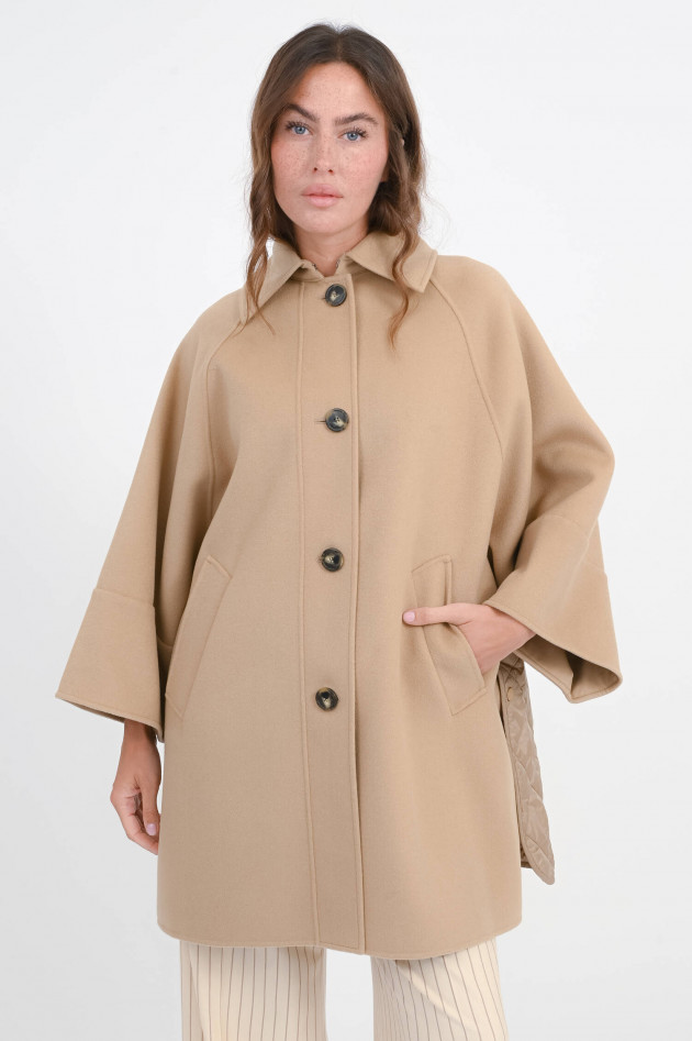 Max Mara Weekend Hybrid-Jacke RUFO in Camel