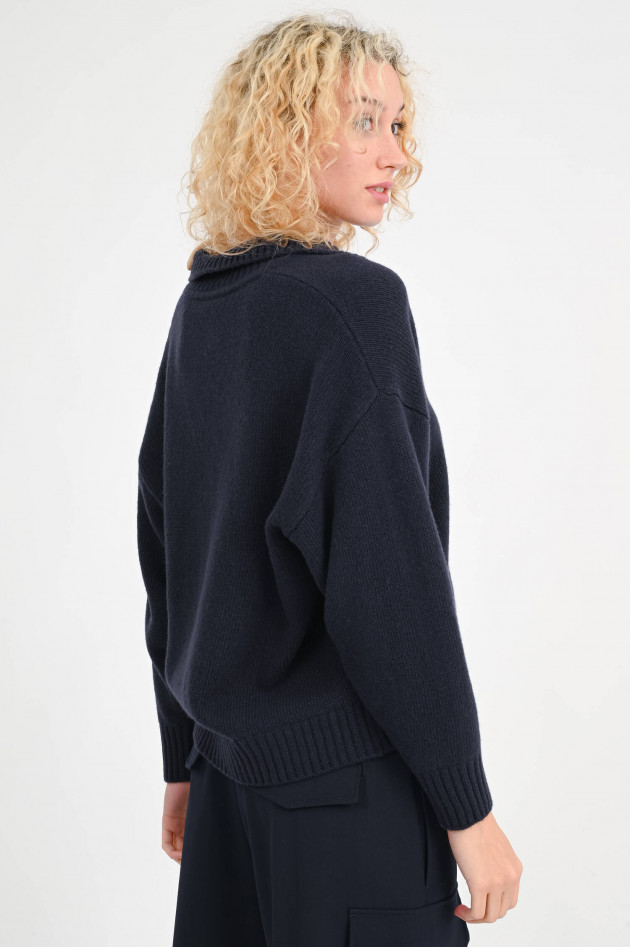Max Mara Weekend Polo AGRE mit Polokragen in Navy