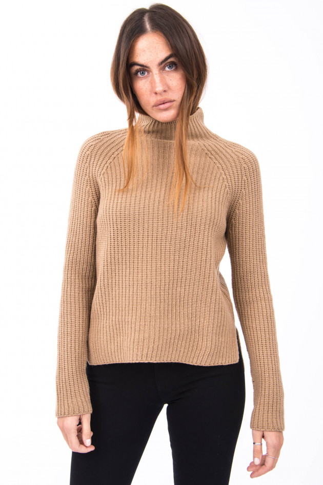 Max Mara Weekend Rippstrickpullover UTA in Camel