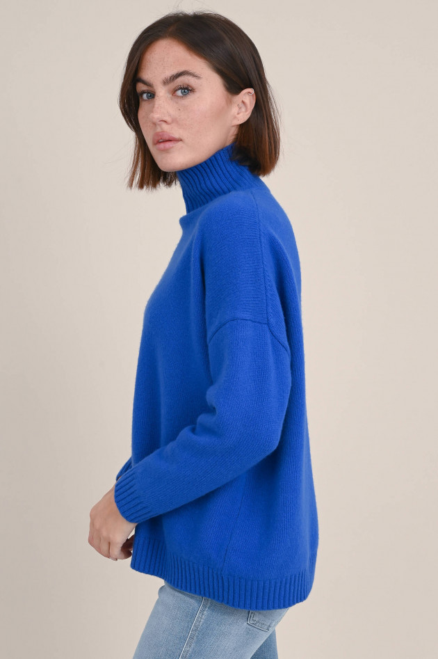 Max Mara Weekend Pullover BENITO aus Schurwolle in Royalblau