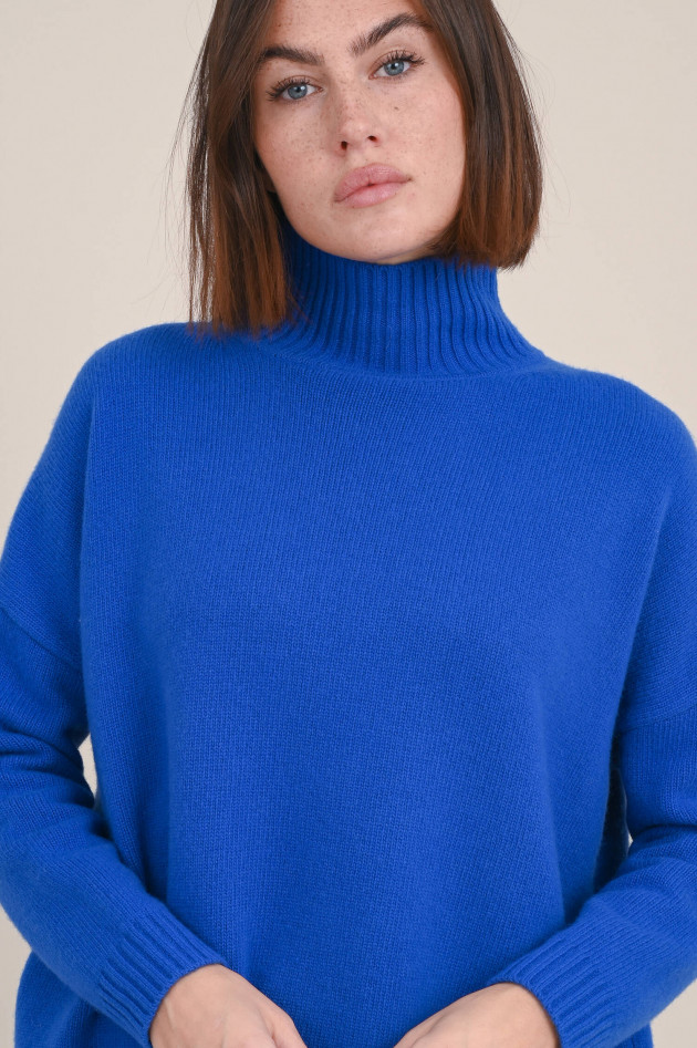 Max Mara Weekend Pullover BENITO aus Schurwolle in Royalblau