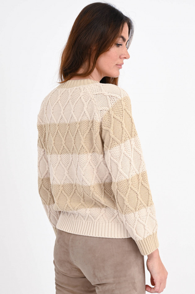 Max Mara Weekend Strickpullover PANINO in Hellbeig/Beige