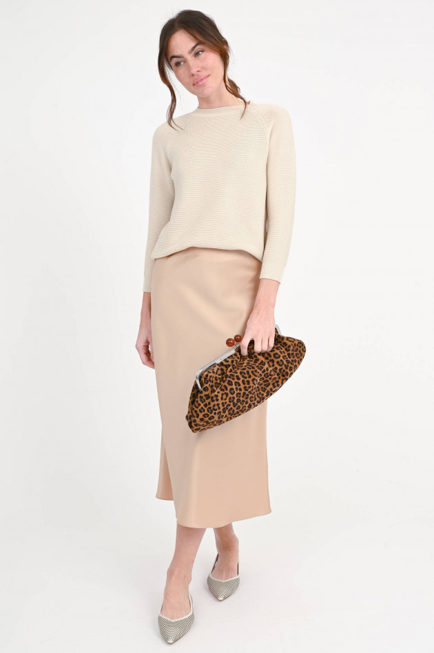 Max Mara Weekend Baumwoll-Pullover in Beige