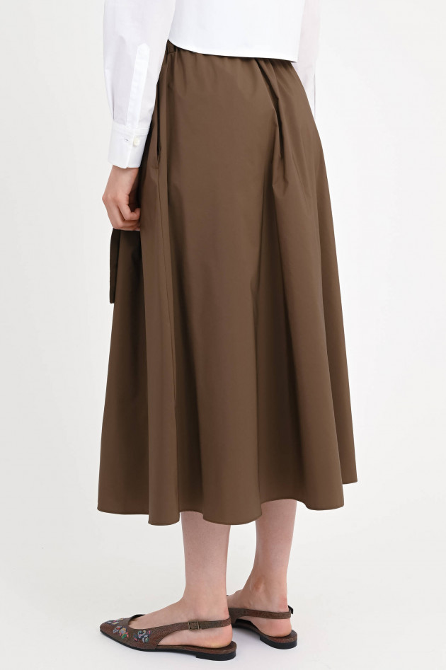 Max Mara Weekend Midi-Rock ZARDA in Chocolate