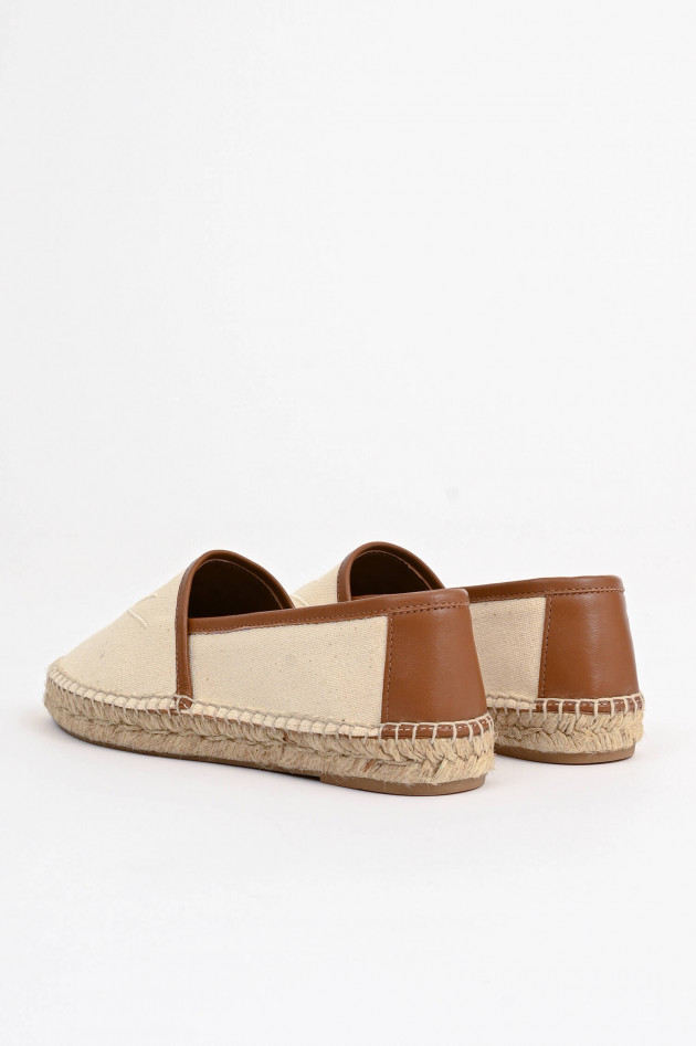 Max Mara Weekend Espadrilles CERTO in Natur/Braun