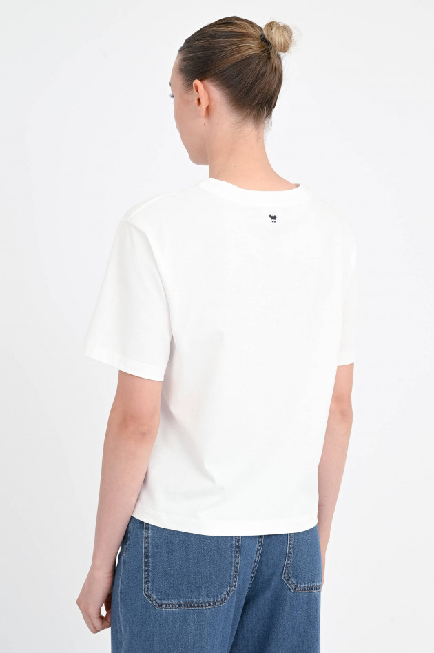 Max Mara Weekend T-Shirt ACLINE in Weiß/Multicolor