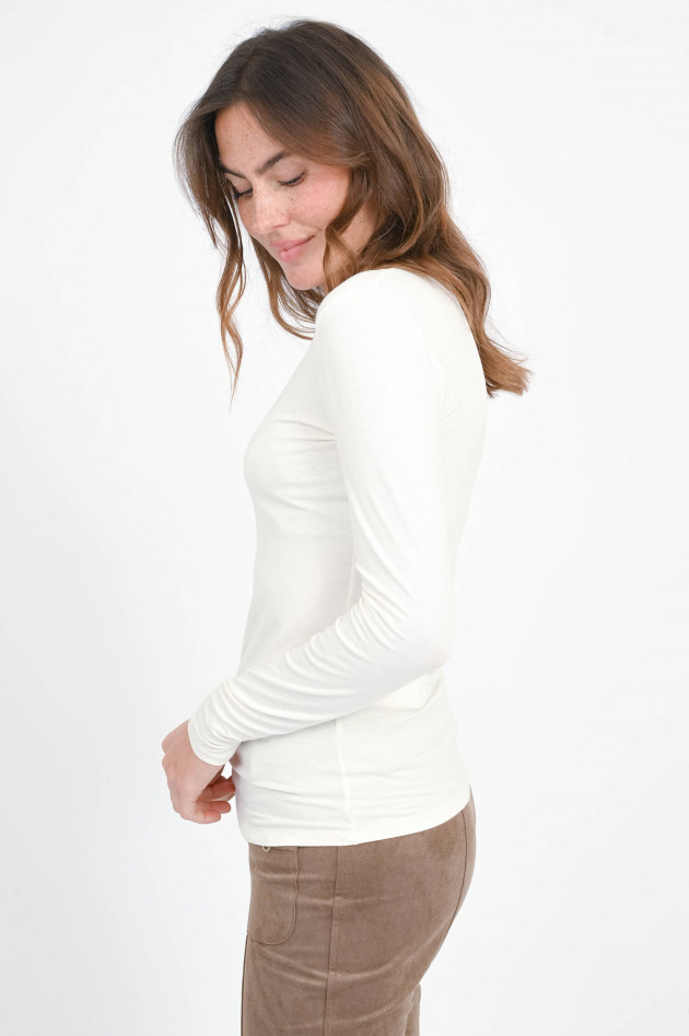 Max Mara Weekend Langarmshirt MULTIE in Ecru