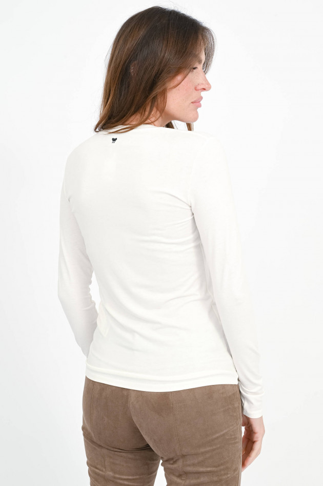 Max Mara Weekend Langarmshirt MULTIE in Ecru