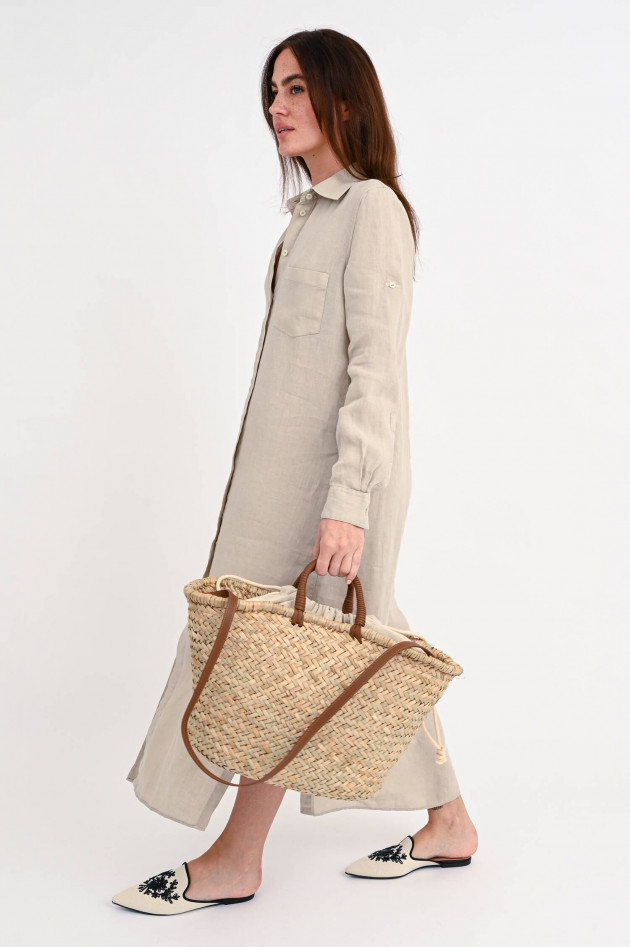 Max Mara Weekend Shopper CORONE in Natur/Braun