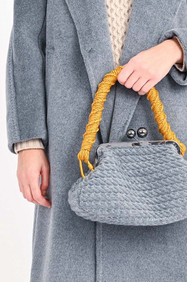Max Mara Weekend Pasticcino Bag ABILE aus Wollmix in Grau