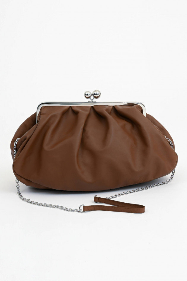 Max Mara Weekend Puff-Tasche PROVINO in Braun