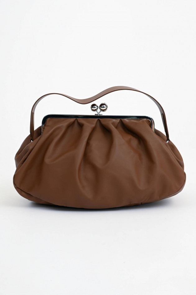 Max Mara Weekend Puff-Tasche PROVINO in Braun