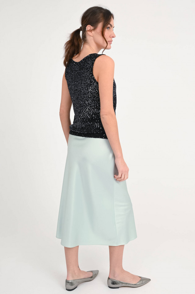 Max Mara Weekend Pailletten-Top COLOMBA in Schwarz