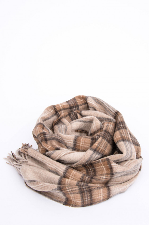 Max Mara Weekend Schal CARPAZI mit Musterung in Beige