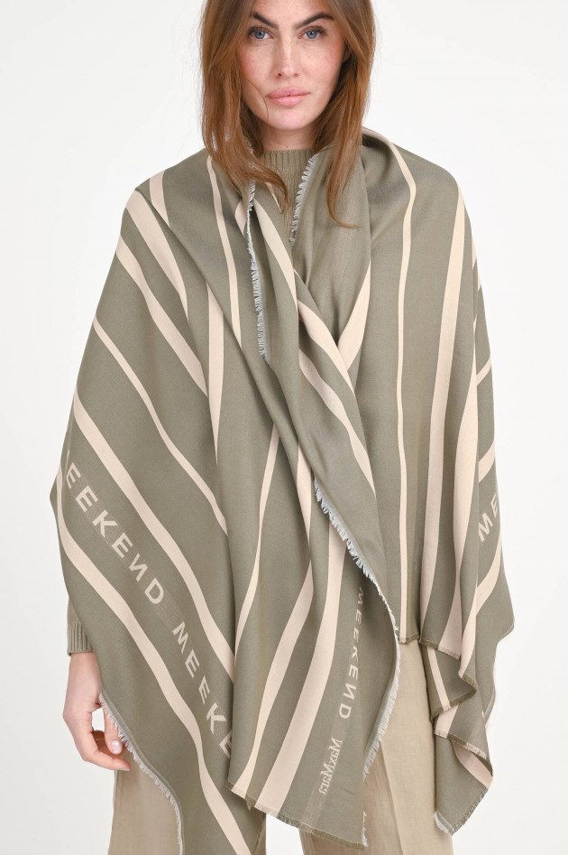 Max Mara Weekend Tuch EUFEMIA in Khaki/Beige
