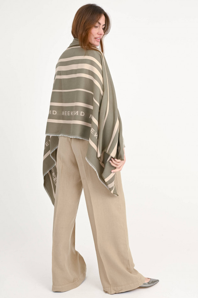 Max Mara Weekend Tuch EUFEMIA in Khaki/Beige