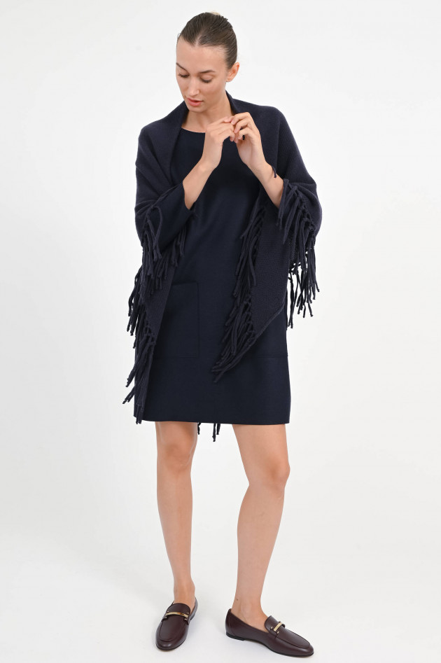 Max Mara Weekend Poncho TORNADO in Navy