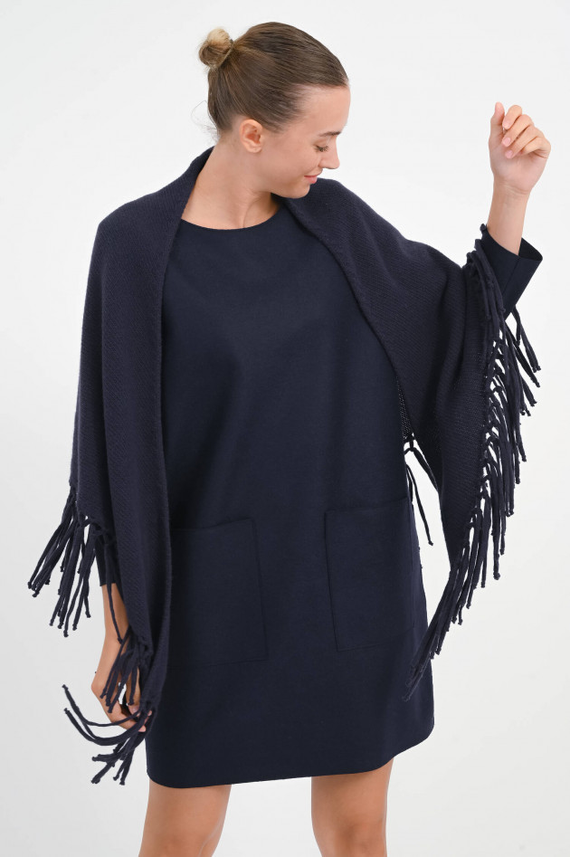 Max Mara Weekend Poncho TORNADO in Navy