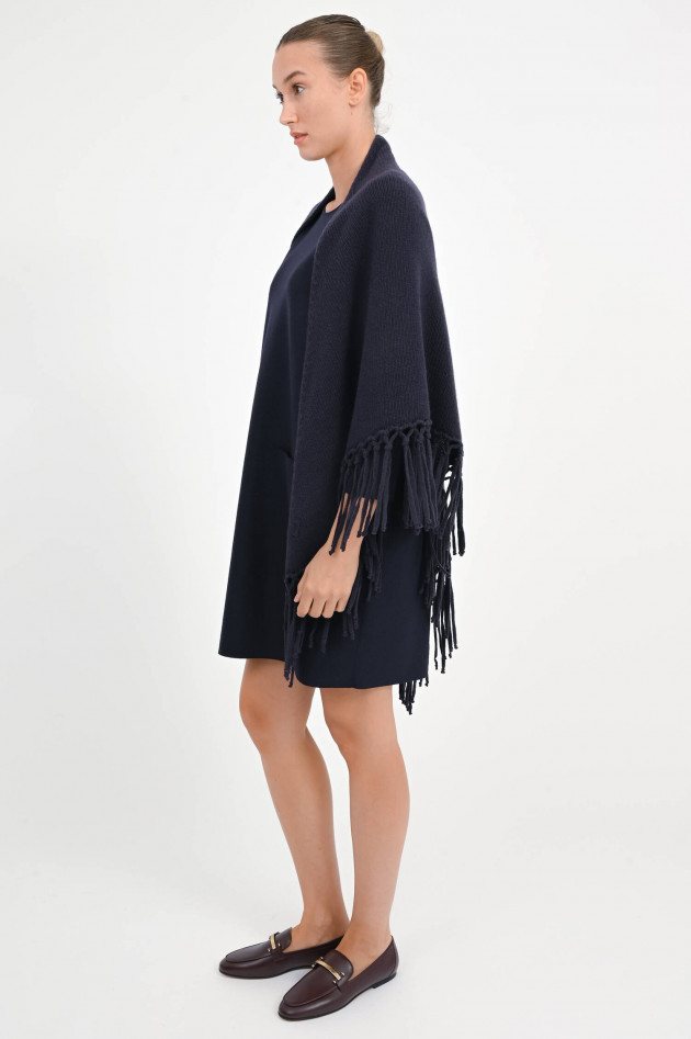 Max Mara Weekend Poncho TORNADO in Navy