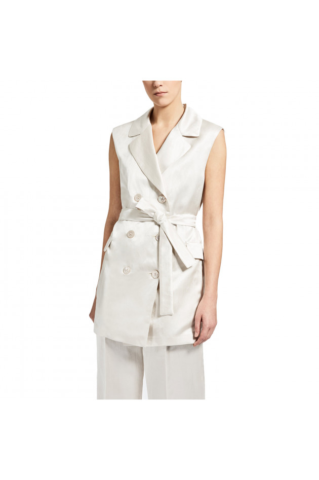 Max Mara Weste in Creme