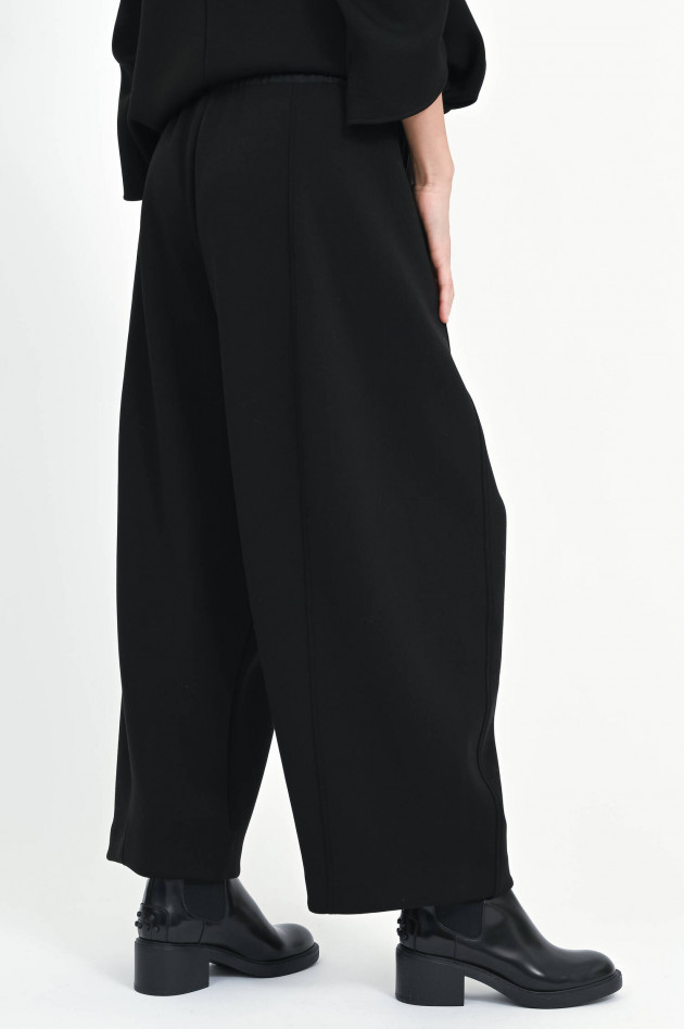 Meimeij Ballonhose mit elastischem Bund in Schwarz