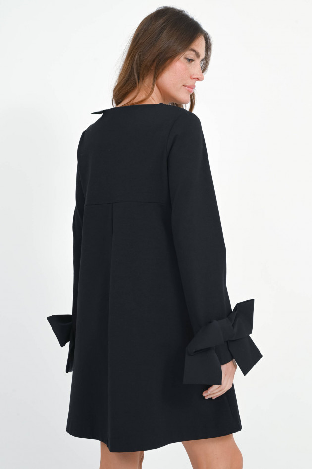 Meimeij Kleid mit Schleifen-Details in Schwarz