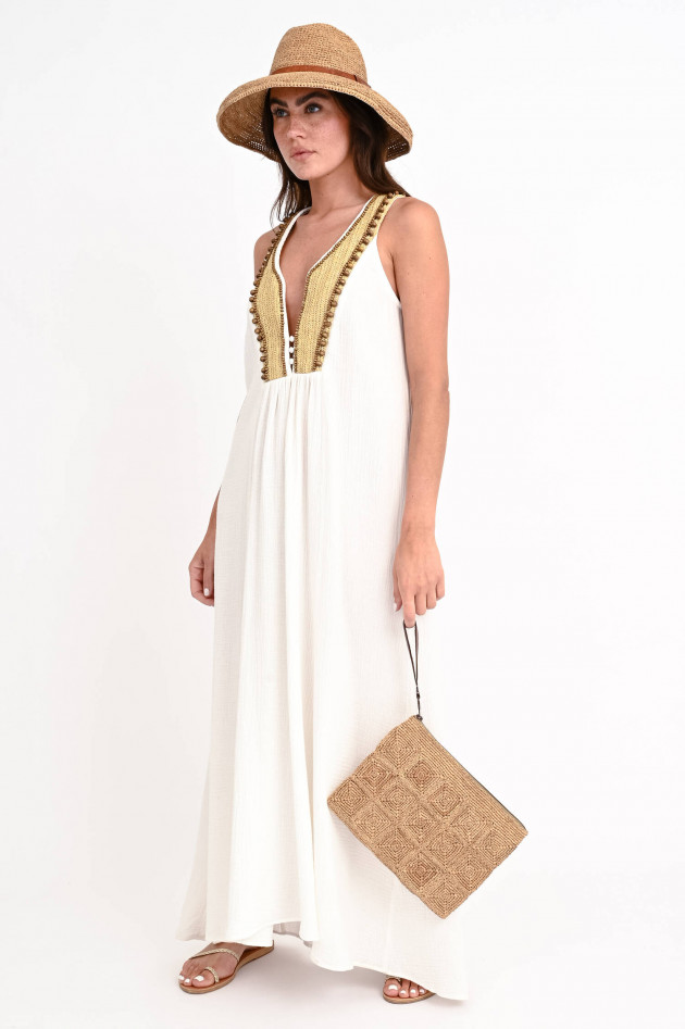 Mes Demoiselles Maxi-Kleid RACHELLA in Weiß
