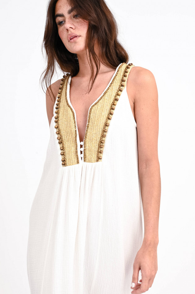 Mes Demoiselles Maxi-Kleid RACHELLA in Weiß