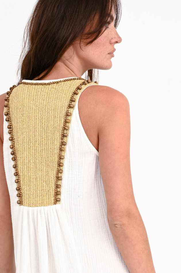 Mes Demoiselles Maxi-Kleid RACHELLA in Weiß