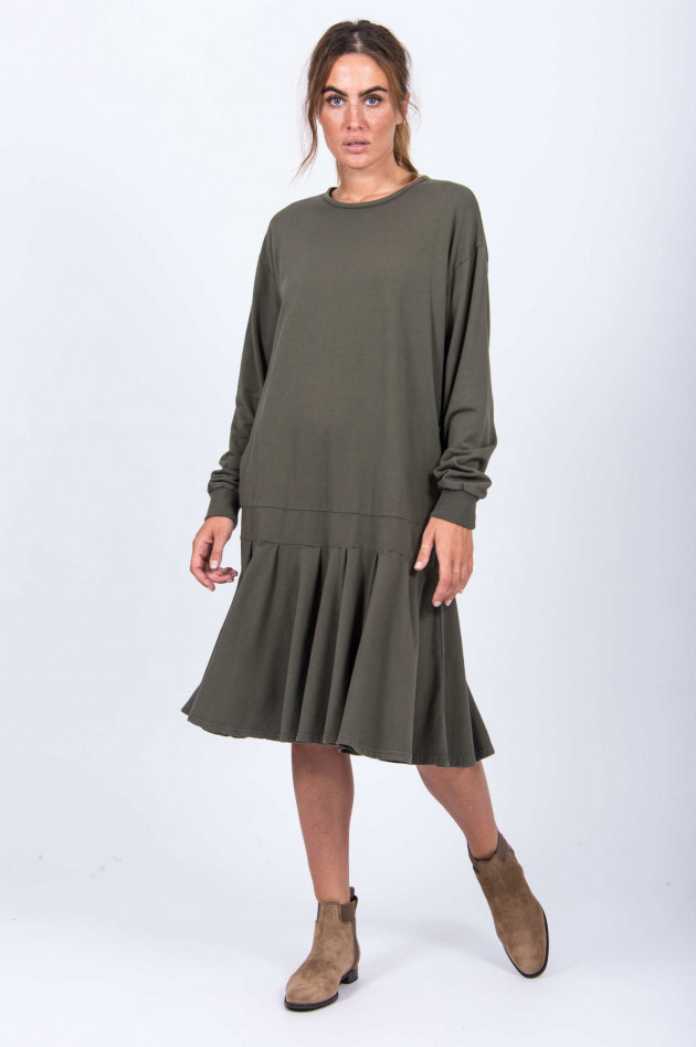 Mi piace Sweat-Kleid GAIA in Oliv