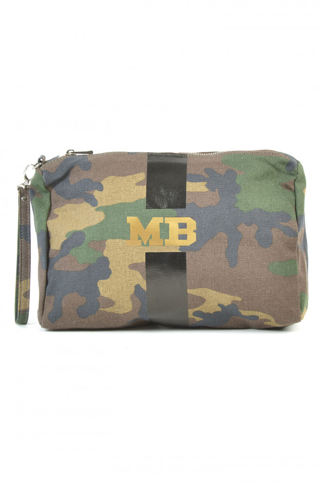 Beautycase mit Personalisierung in Camouflage