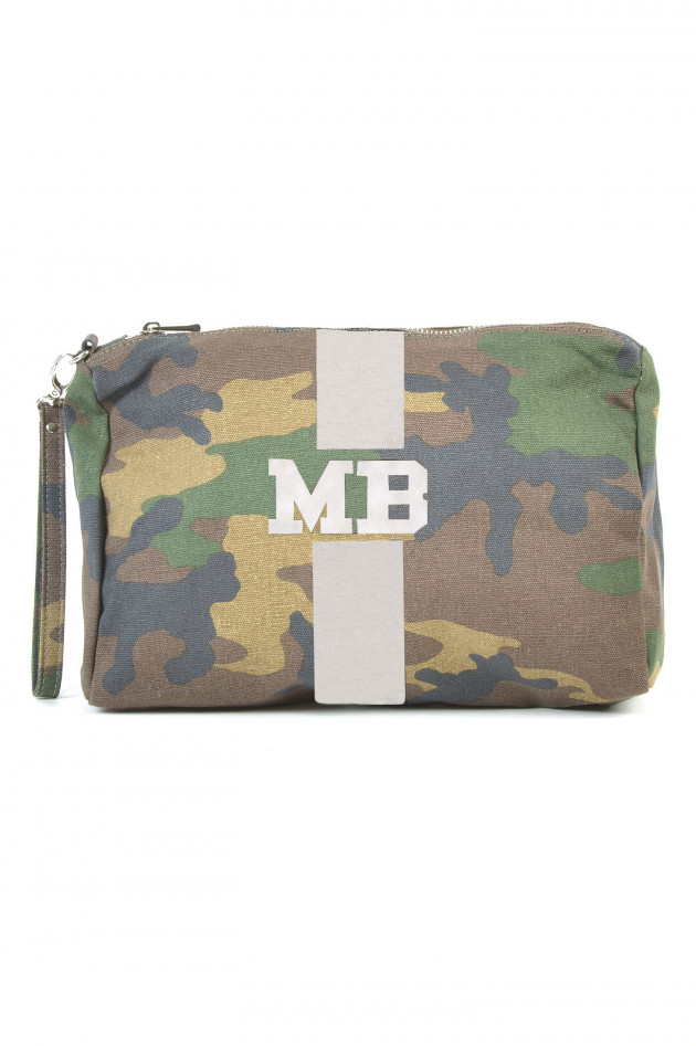 Beautycase mit Personalisierung in Camouflage