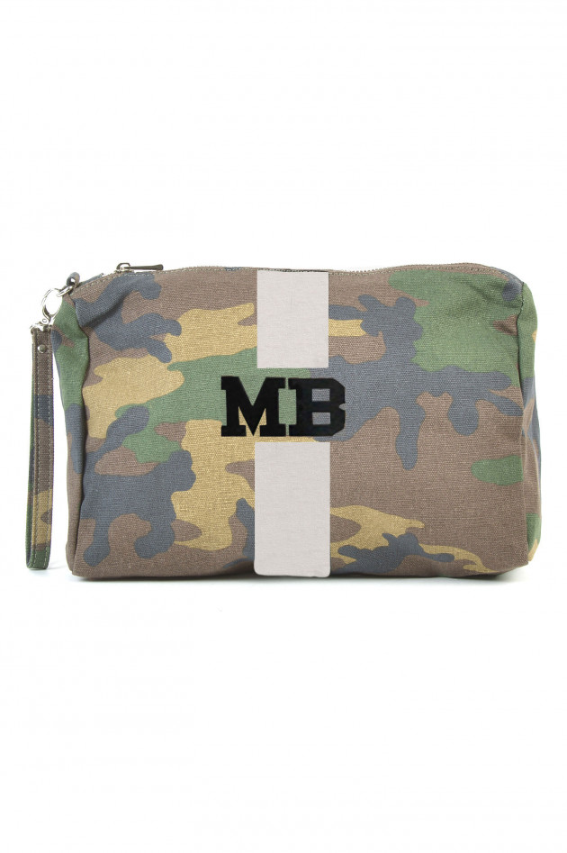 Beautycase mit Personalisierung in Camouflage