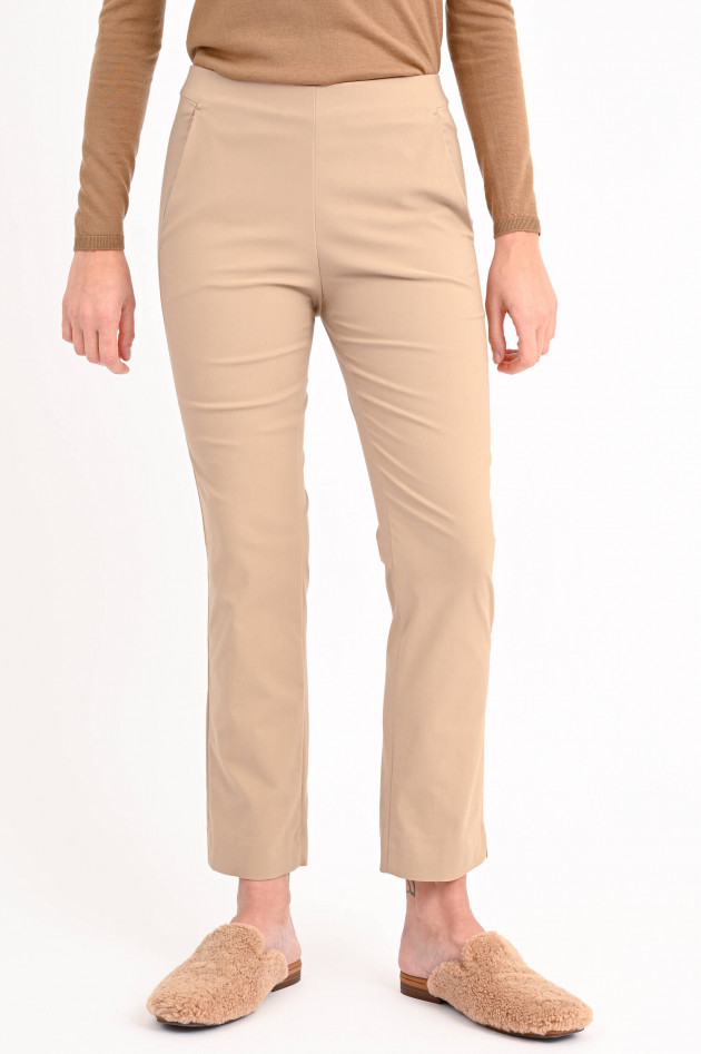 Minx Hose VERON aus elastischem Viskose-Mix n Sand