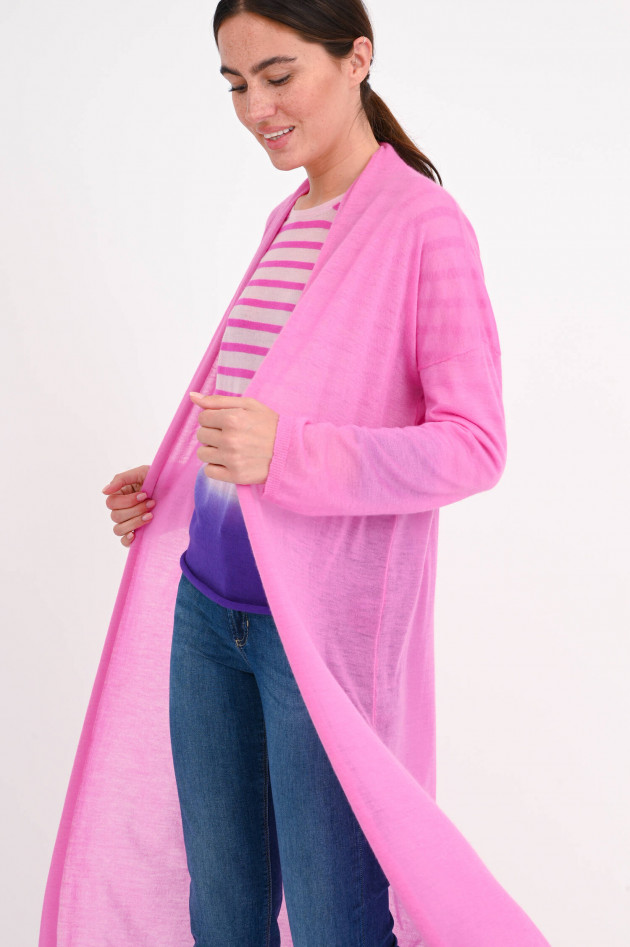 Mirror in the Sky Cardigan aus Cashmere in Pink