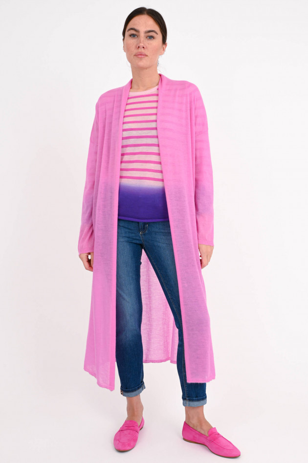 Mirror in the Sky Cardigan aus Cashmere in Pink