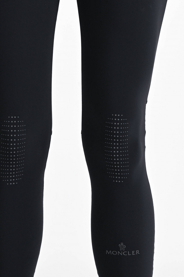 Moncler Sportliche Leggings in Schwarz