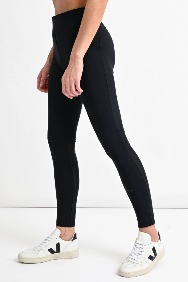 Moncler Sportliche Leggings in Schwarz