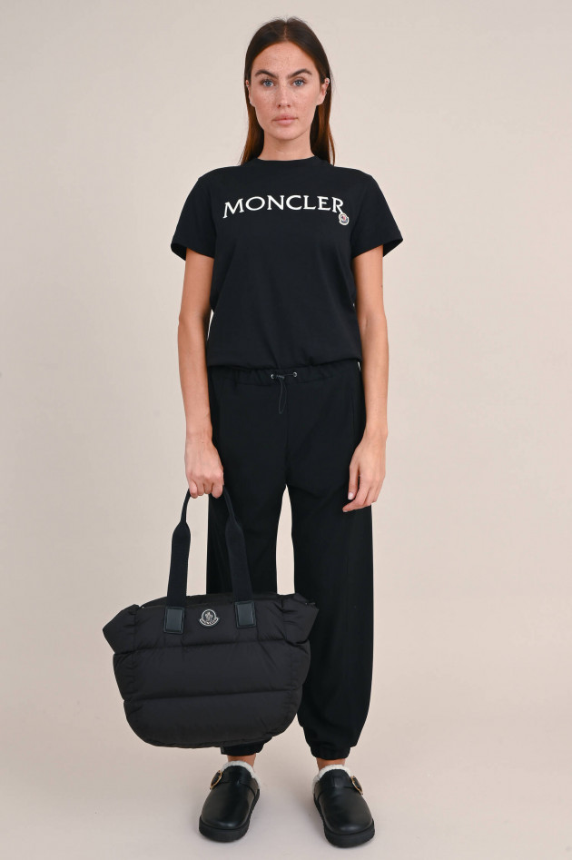 Moncler Lockere Hose in Schwarz